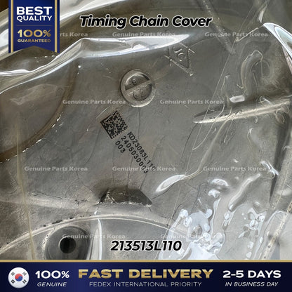 Genuine Timing Chain Cover Assy 213513L110 For Hyundai & Kia 2017-2022
