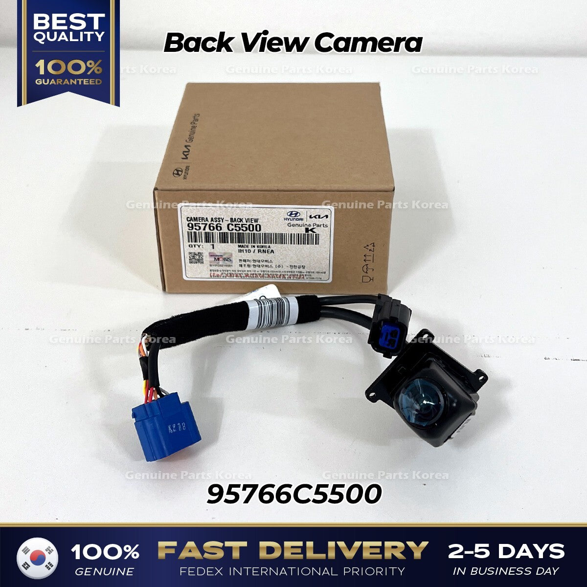 Genuine Back View Camera 95766C5500 for Kia Sorento