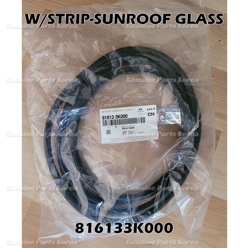 Genuine Weatherstrip Sunroof Glass 816133K000 for Hyundai Sonata Genesis Equus