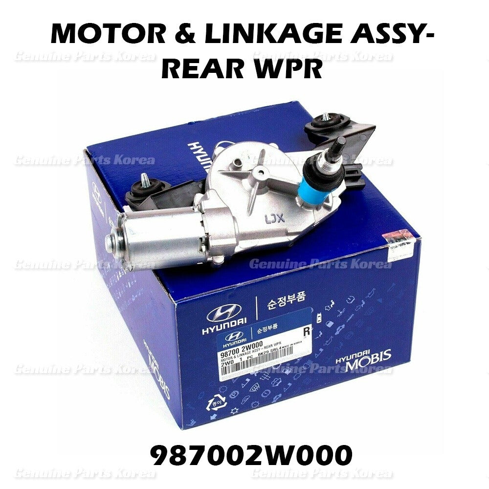 Genuine Wiper Motor REAR 987002W000 for Hyundai Santa Fe Sport 2013 - 2018