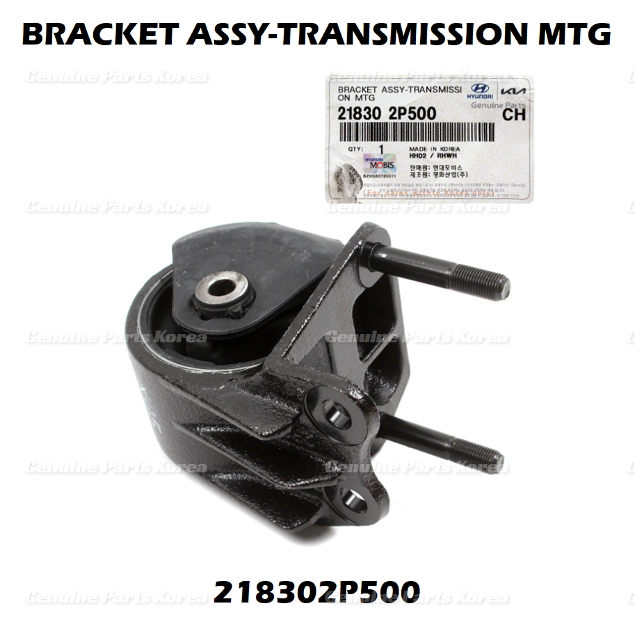 OEM Transmission Mount 218302P500(=218302P400) for Hyundai SantaFe Kia Sorento