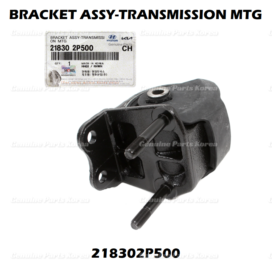 OEM Transmission Mount 218302P500(=218302P400) for Hyundai SantaFe Kia Sorento
