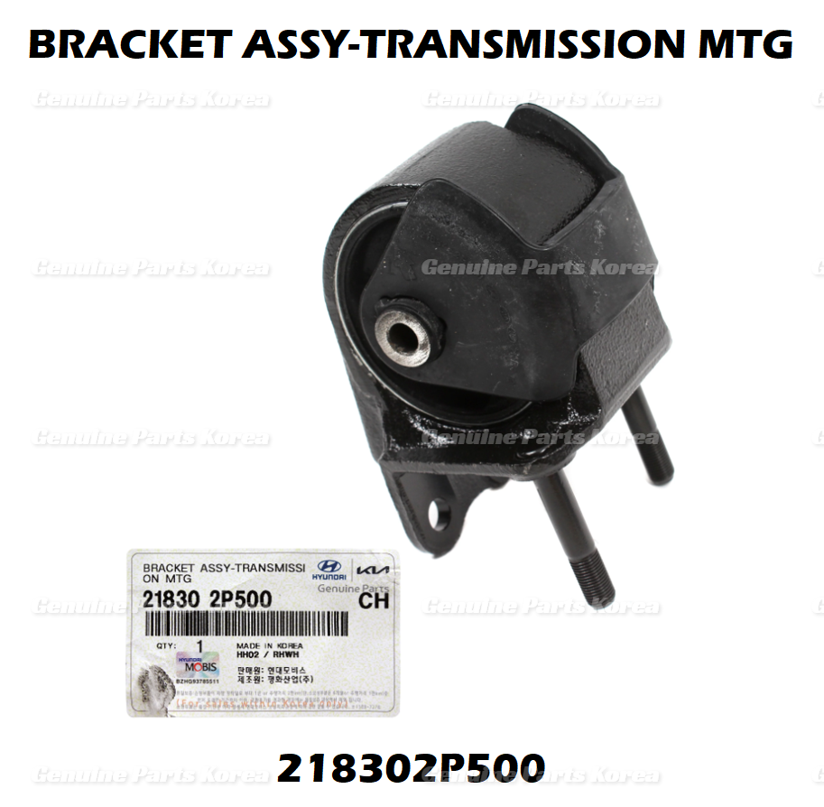 OEM Transmission Mount 218302P500(=218302P400) for Hyundai SantaFe Kia Sorento