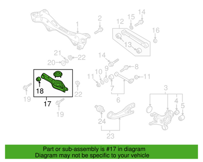 OEM REAR LOWER LEFT Control Arm 552102S010 for Hyundai Tucson Kia Sportage