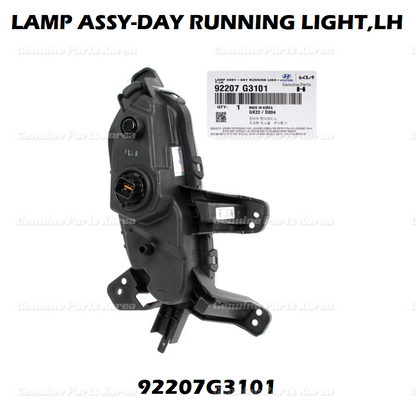 OEM DRL Fog Lamp & Cover LEFT 92207G3101 & 86563G3020 2P for Hyundai ElantraGT