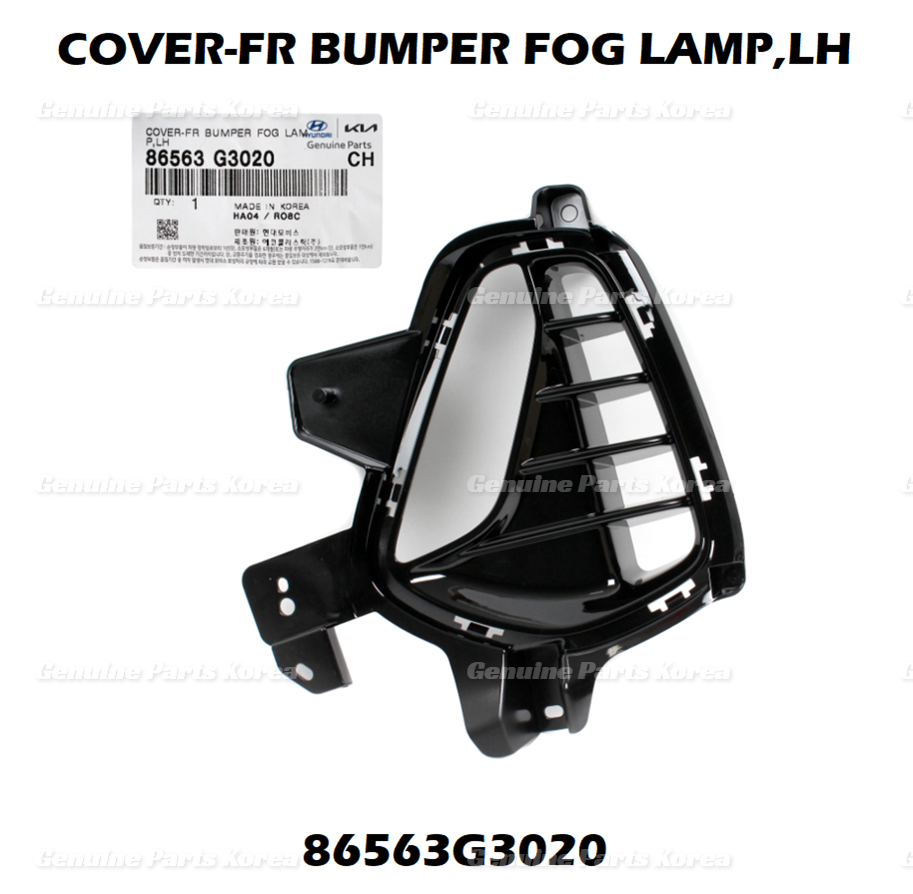 OEM DRL Fog Lamp & Cover LEFT 92207G3101 & 86563G3020 2P for Hyundai ElantraGT