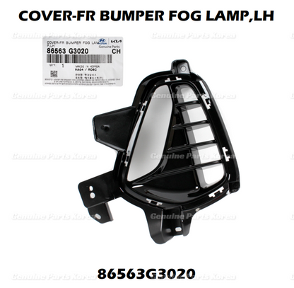 OEM DRL Fog Lamp & Cover LEFT 92207G3101 & 86563G3020 2P for Hyundai ElantraGT