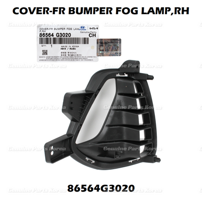 OEM DRL Fog Lamp & Cover RH 92208G3101 & 86564G3020 2P for Hyundai ElantraGT