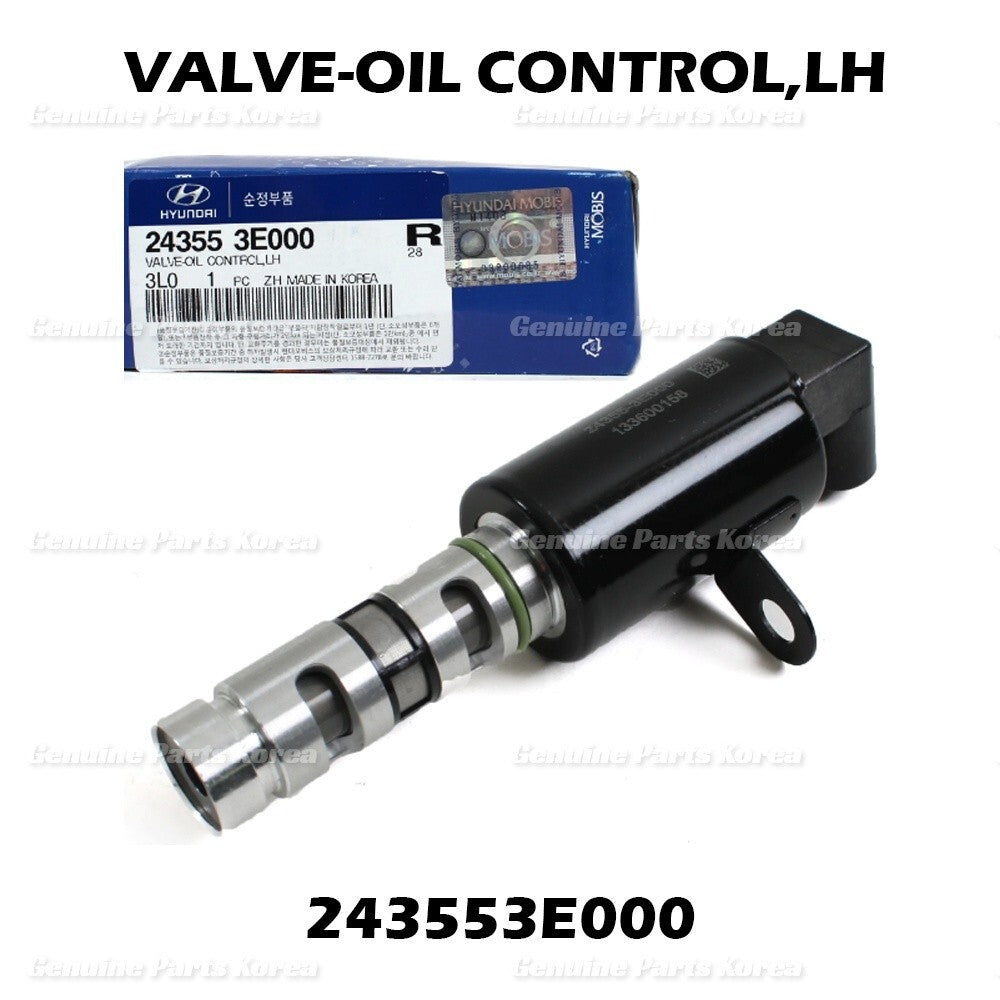 Genuine Variable Timing Solenoid Driver LH 243553E000 for Hyundai & Kia 2.7L