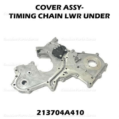 OEM Timing Chain Lower Under Cover 213704A410 for‎ ‎H1 H300 I800 H100 STAREX 07+
