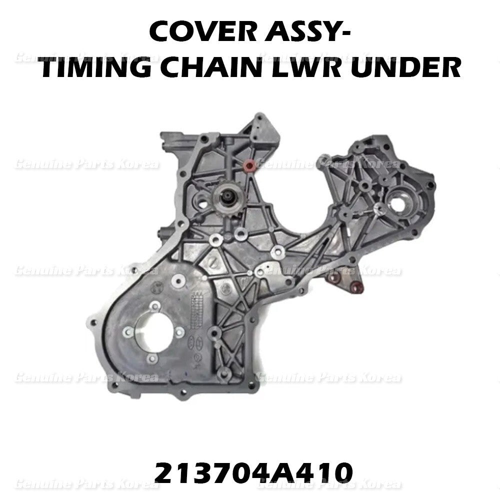 OEM Timing Chain Lower Under Cover 213704A410 for‎ ‎H1 H300 I800 H100 STAREX 07+