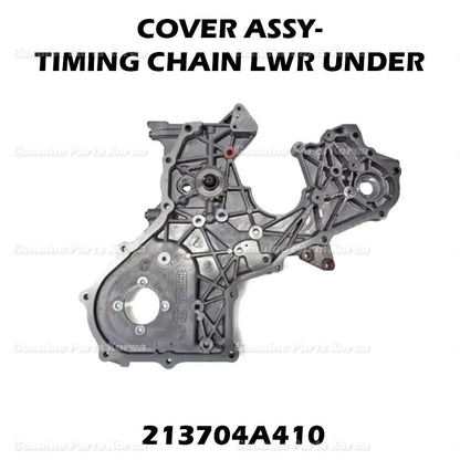 OEM Timing Chain Lower Under Cover 213704A410 for‎ ‎H1 H300 I800 H100 STAREX 07+