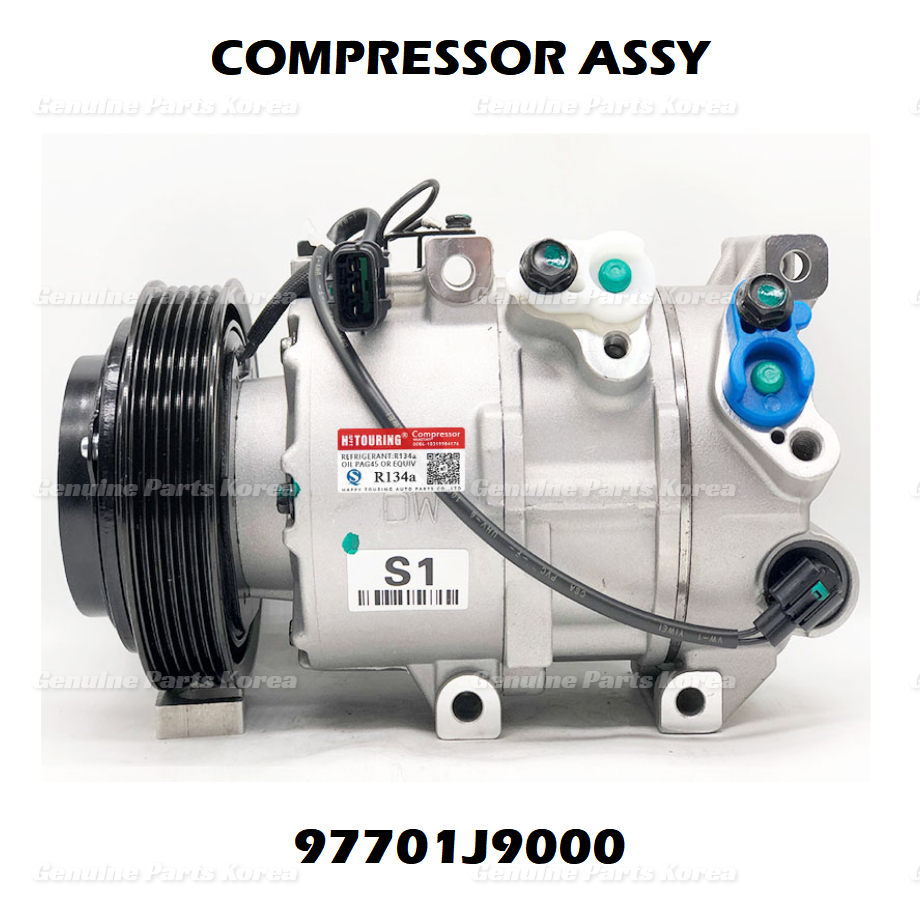 Genuine A/C Compressor 97701J9000 for Hyundai Kona 2018-2021