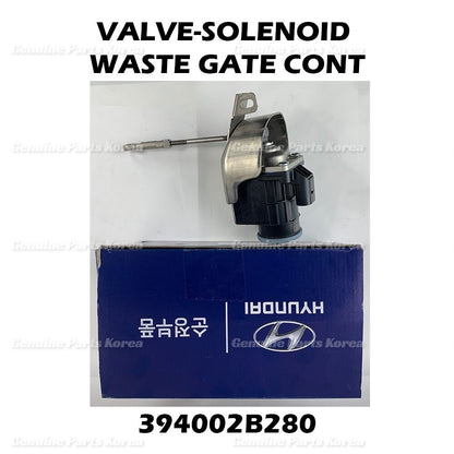 Genuine Turbo Charger Solenoid Waste Gate Valve 394002B280 for Kona Seltos 1.6L