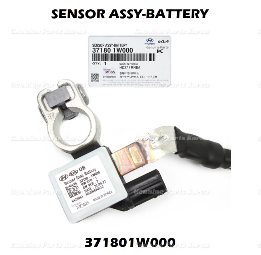 Genuine Battery Negative Cable Sensor 371801W000 for Kia Rio 1.6L 2012-2015