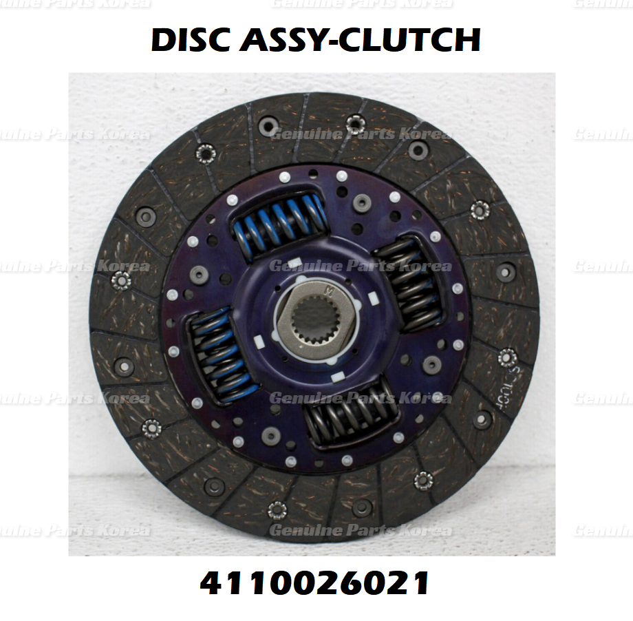 OEM Clutch Kit Disc & Cover Plate 4130026021 & 4110026021 2P for Hyundai Kia
