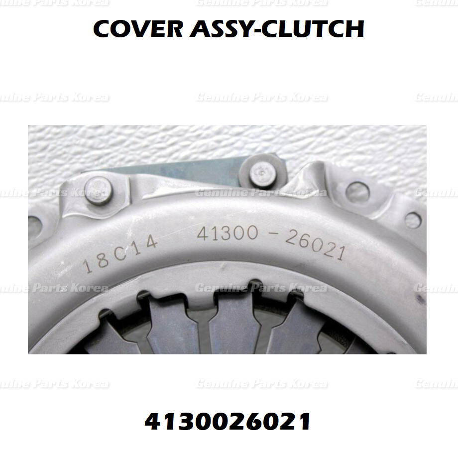 OEM Clutch Kit Disc & Cover Plate 4130026021 & 4110026021 2P for Hyundai Kia
