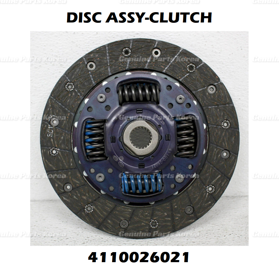 OEM Clutch Kit Disc & Cover Plate 4130026021 & 4110026021 2P for Hyundai Kia