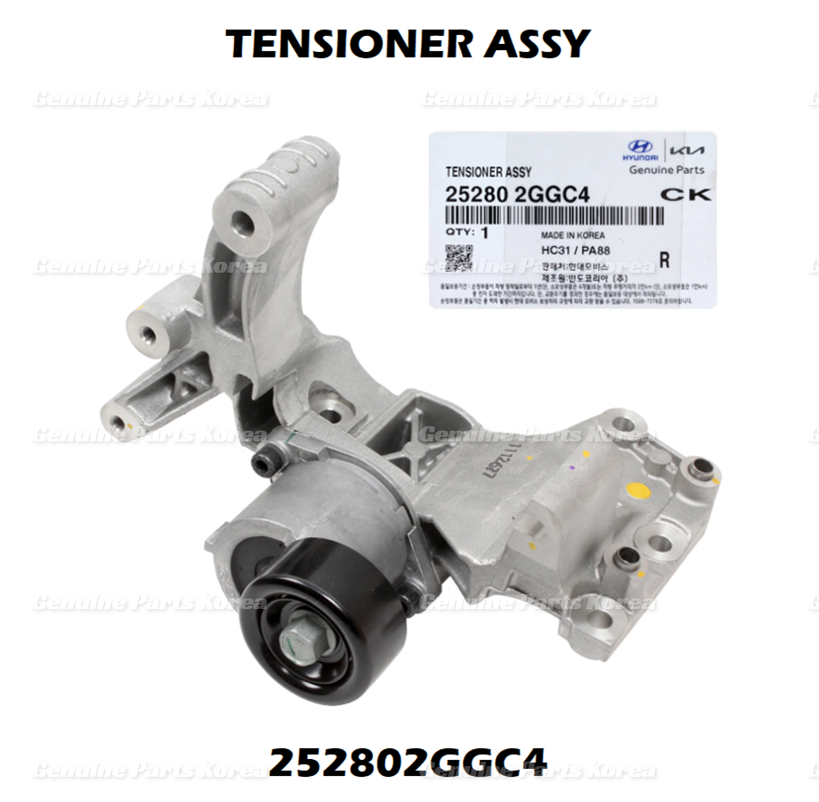Genuine Belt Tensioner 252802GGC4 for Hyundai Kia 2015-2022