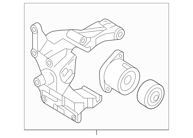 Genuine Belt Tensioner 252802GGC4 for Hyundai Kia 2015-2022