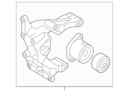 Genuine Belt Tensioner 252802GGC4 for Hyundai Kia 2015-2022