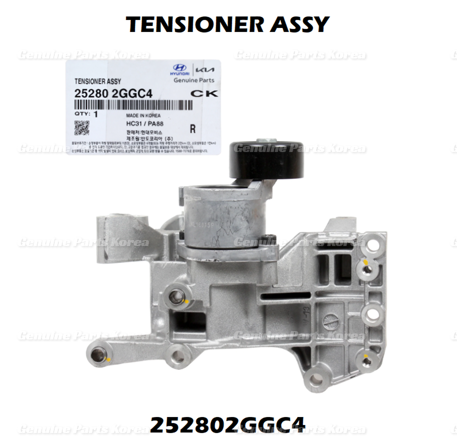 Genuine Belt Tensioner 252802GGC4 for Hyundai Kia 2015-2022