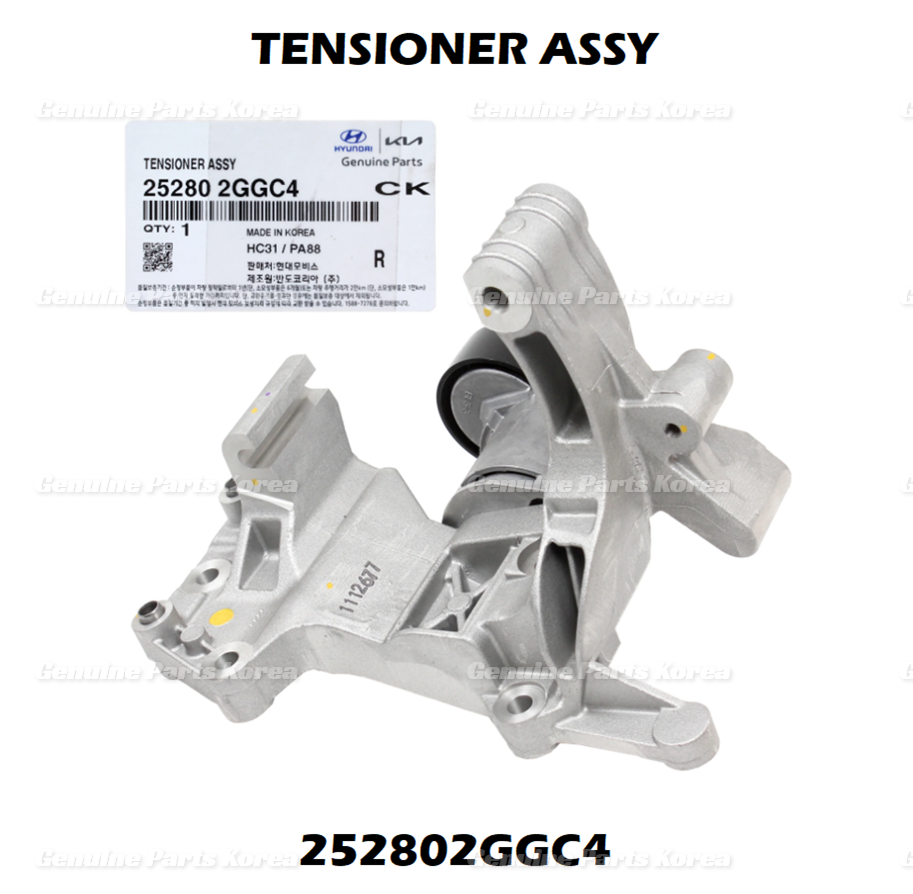 Genuine Belt Tensioner 252802GGC4 for Hyundai Kia 2015-2022