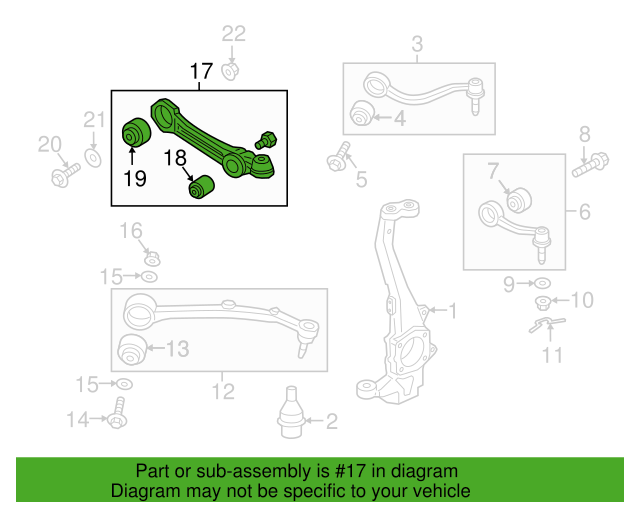 Genuine  Front Lower Control Arm Rear LH RH 2P 1Set for Kia K900 2015 - 2017