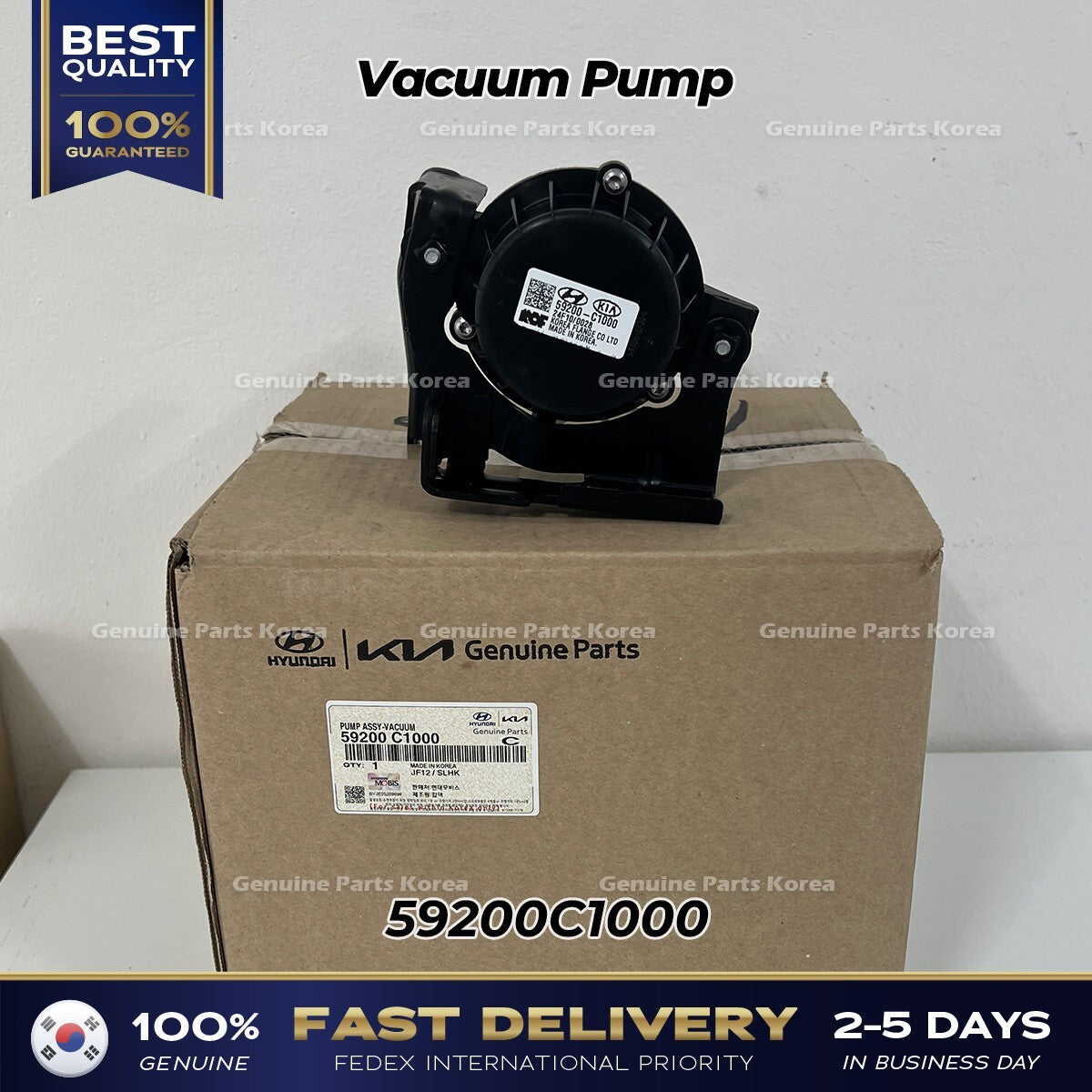 OEM Vacuum Pump Assy 59200C1000 for Hyundai Sonata LF 14-17 Kia Optima 16-18