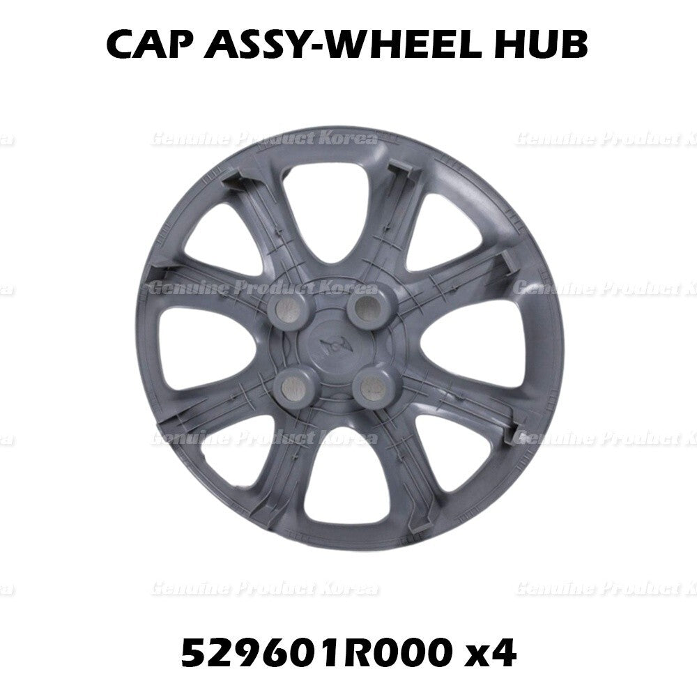 Genuine Wheel Hub Cap Cover 529601R000 4P 1SET for Hyundai Accent 2012-2014