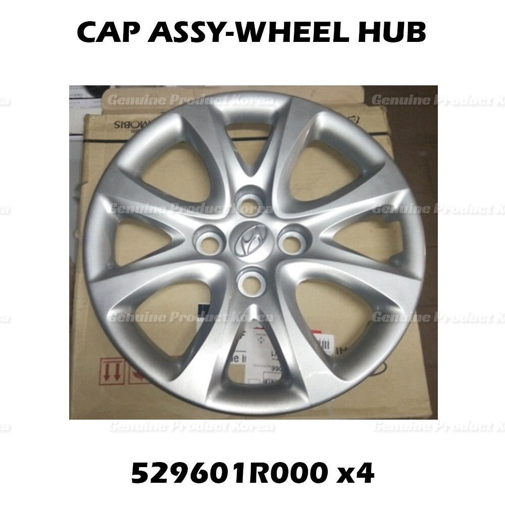 Genuine Wheel Hub Cap Cover 529601R000 4P 1SET for Hyundai Accent 2012-2014