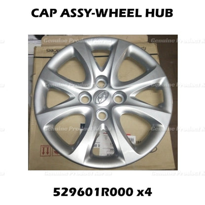 Genuine Wheel Hub Cap Cover 529601R000 4P 1SET for Hyundai Accent 2012-2014