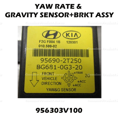 Genuine Yaw Rate & Gravity Sensor Bracket Assy 956303V100 for Azera Optima