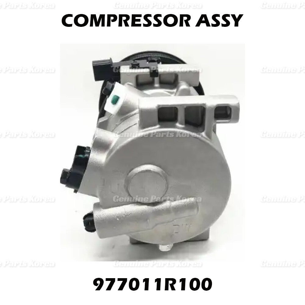 Genuine A/C Compressor 977011R100 for Hyundai Accent 12-17 Kia Rio 12-15
