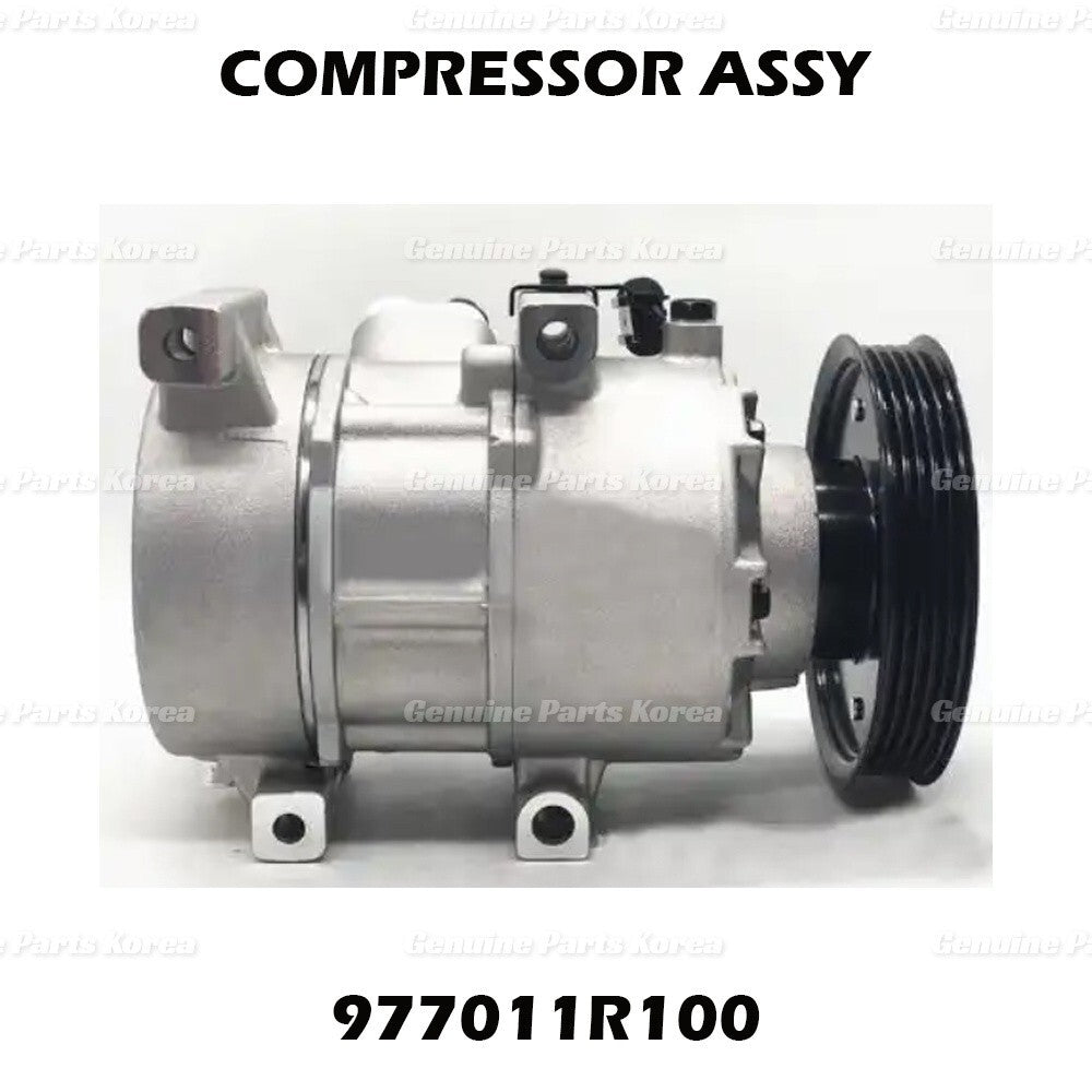 Genuine A/C Compressor 977011R100 for Hyundai Accent 12-17 Kia Rio 12-15