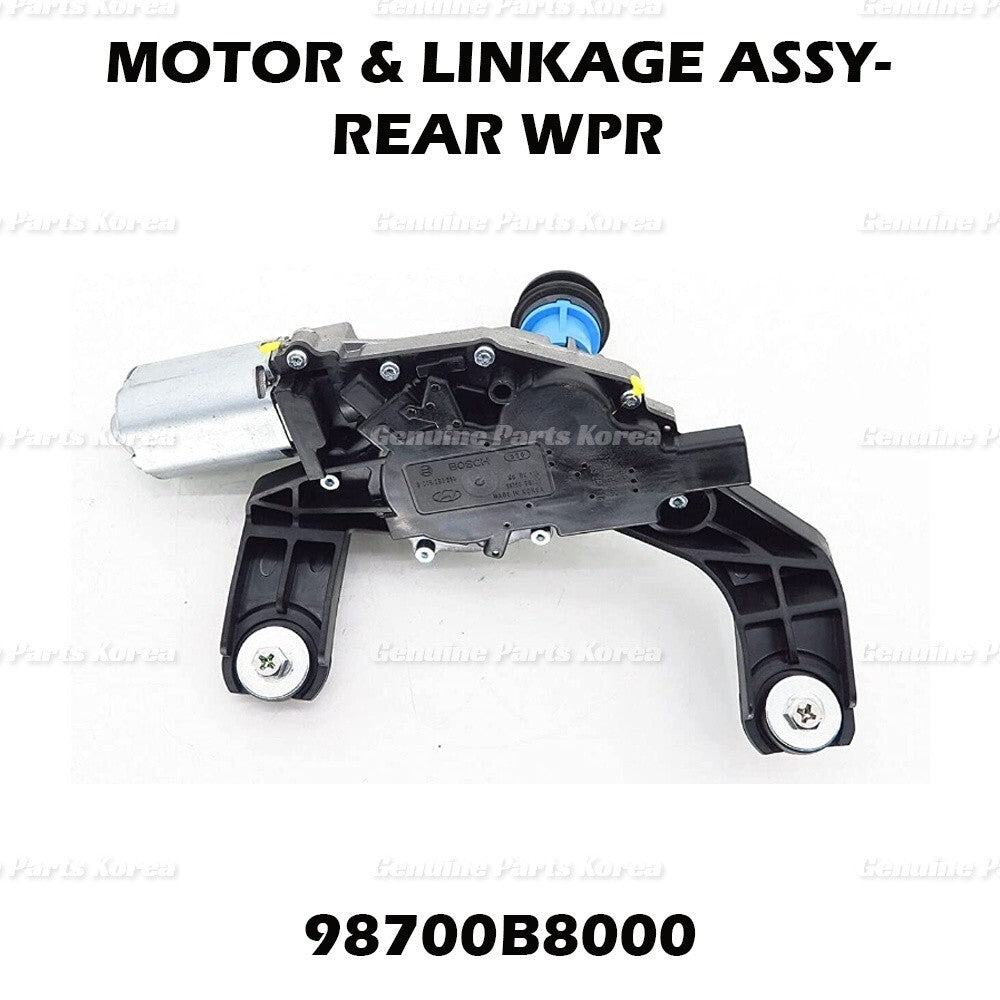 OEM Rear Wiper Motor & Linkage Assy 98700B8000 for Hyundai Santa Fe XL 13-18
