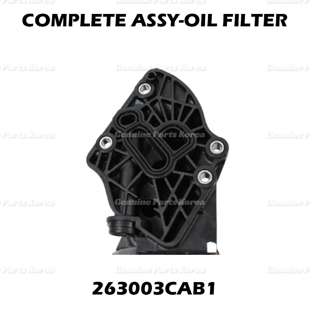 Genuine Engine Oil Filter 263003CAB1 for Hyundai & Kia 2012 - 2019