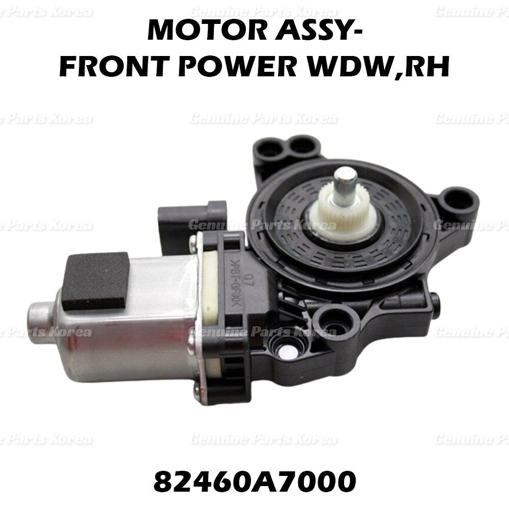 Genuine  Power Window Motor Front RH 82460A7000 Kia Forte Forte5 2014-2018