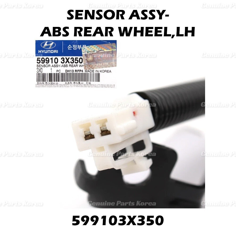 Genuine ABS Rear Wheel LH Sensor Assy 599103X350 for Hyundai Elantra 2011-2016