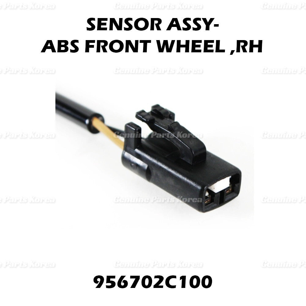 Genuine ABS Front Wheel Sensor Assy 956702C100 for Hyundai Tiburon 2003-2004