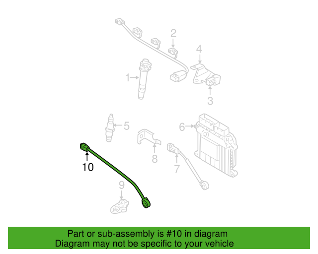 Genuine Crankshaft Position Sensor 3918026900 for Hyundai Accent Kia Rio Rio5