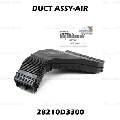 Genuine Air Intake Duct Tube 28210D3300 for Hyundai Tucson 1.6L 2016 - 2018