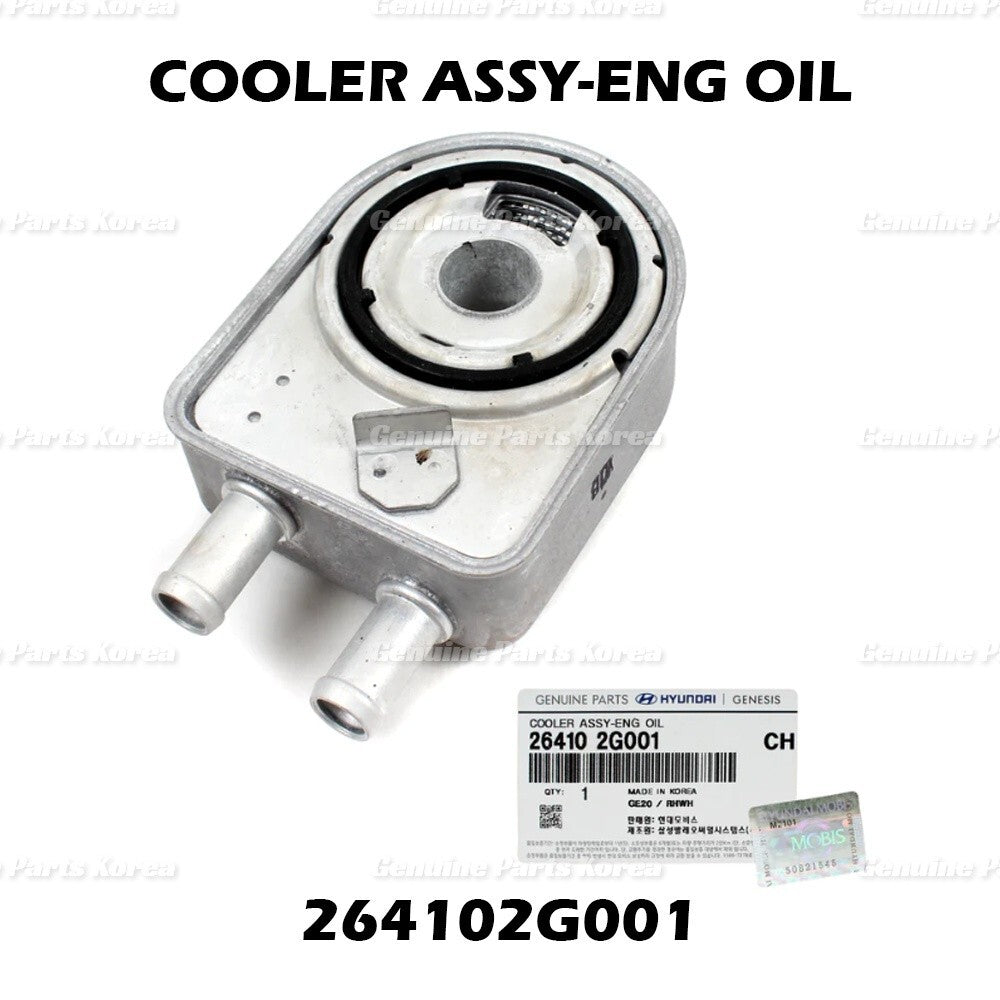 Genuine Engine Oil Cooler 264102G001 for Hyundai & Kia 2018 - 2022