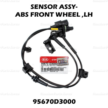 Genuine ABS Wheel Speed Sensor FRONT LEFT 95670D3000 for Tucson Sportage