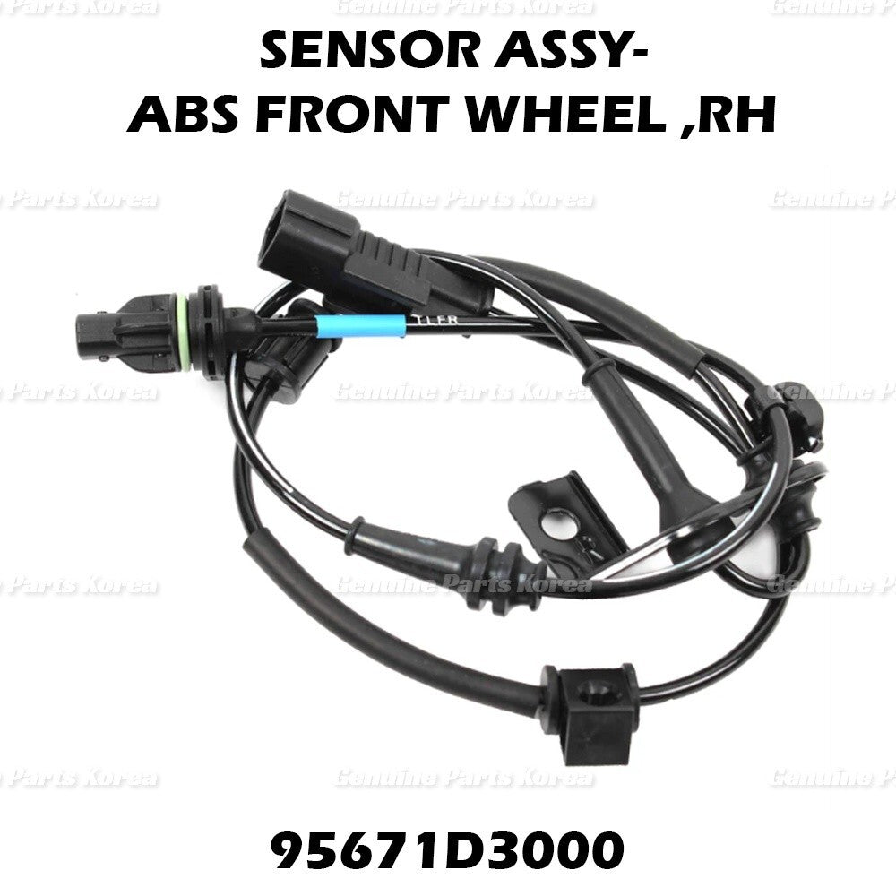 Genuine ABS Wheel Speed Sensor Front RH 95671D3000 for Tucson Sportage
