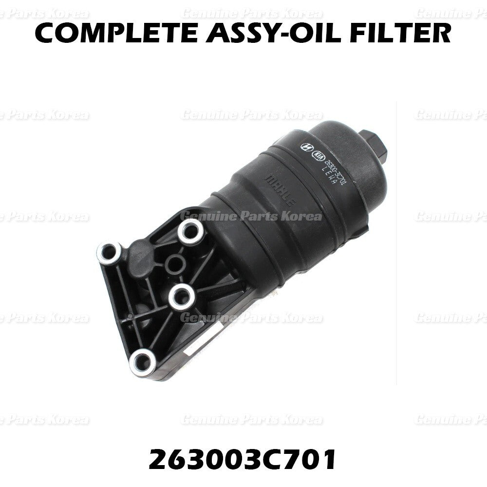 Genuine Engine Oil Filter Housing 263003C701 for Hyundai Genesis Kia K900