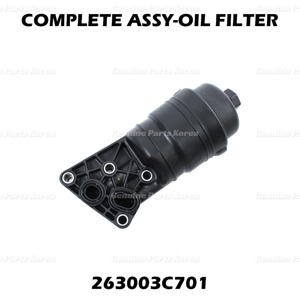 Genuine Engine Oil Filter Housing 263003C701 for Hyundai Genesis Kia K900