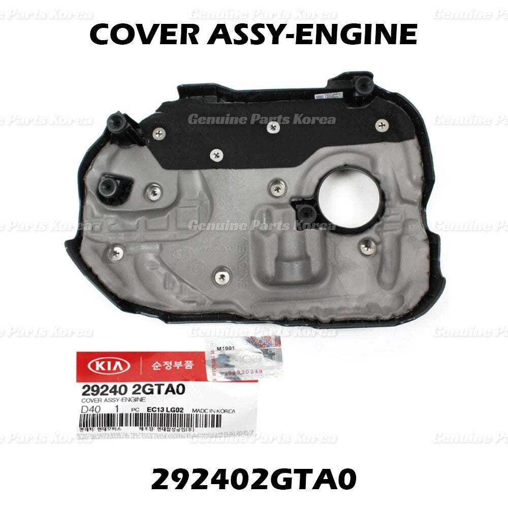 Genuine Engine Cover 292402GTA0 for Kia Sportage 2.0L 2017 - 2022