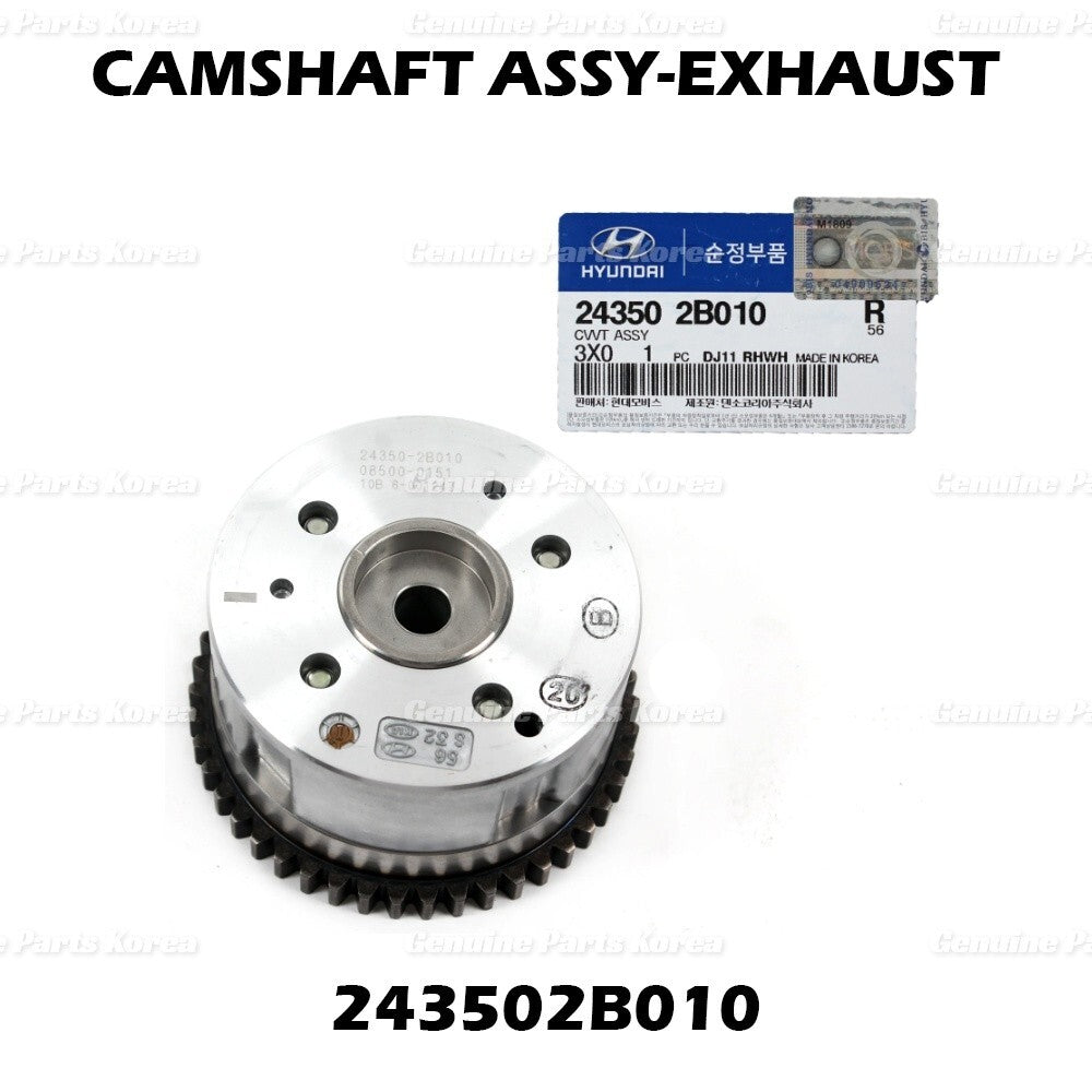 Genuine Timing Camshaft Gear CVVT 243502B010 for Kia Soul 2010 - 2011