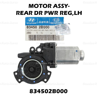 Genuine Window Motor Left Rear 834502B000 for Hyundai Santa Fe 2007-2012